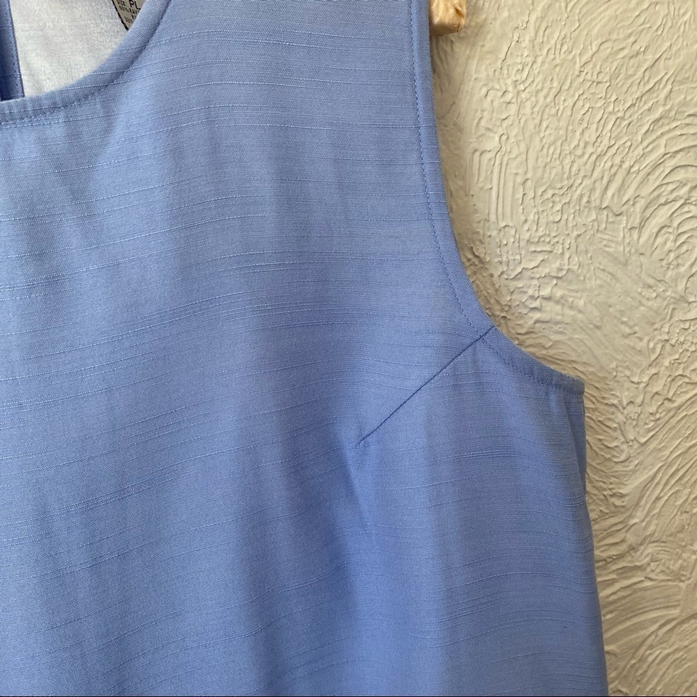Vintage Sag Harbor Baby Blue Sleeveless Top - Picture 5 of 6